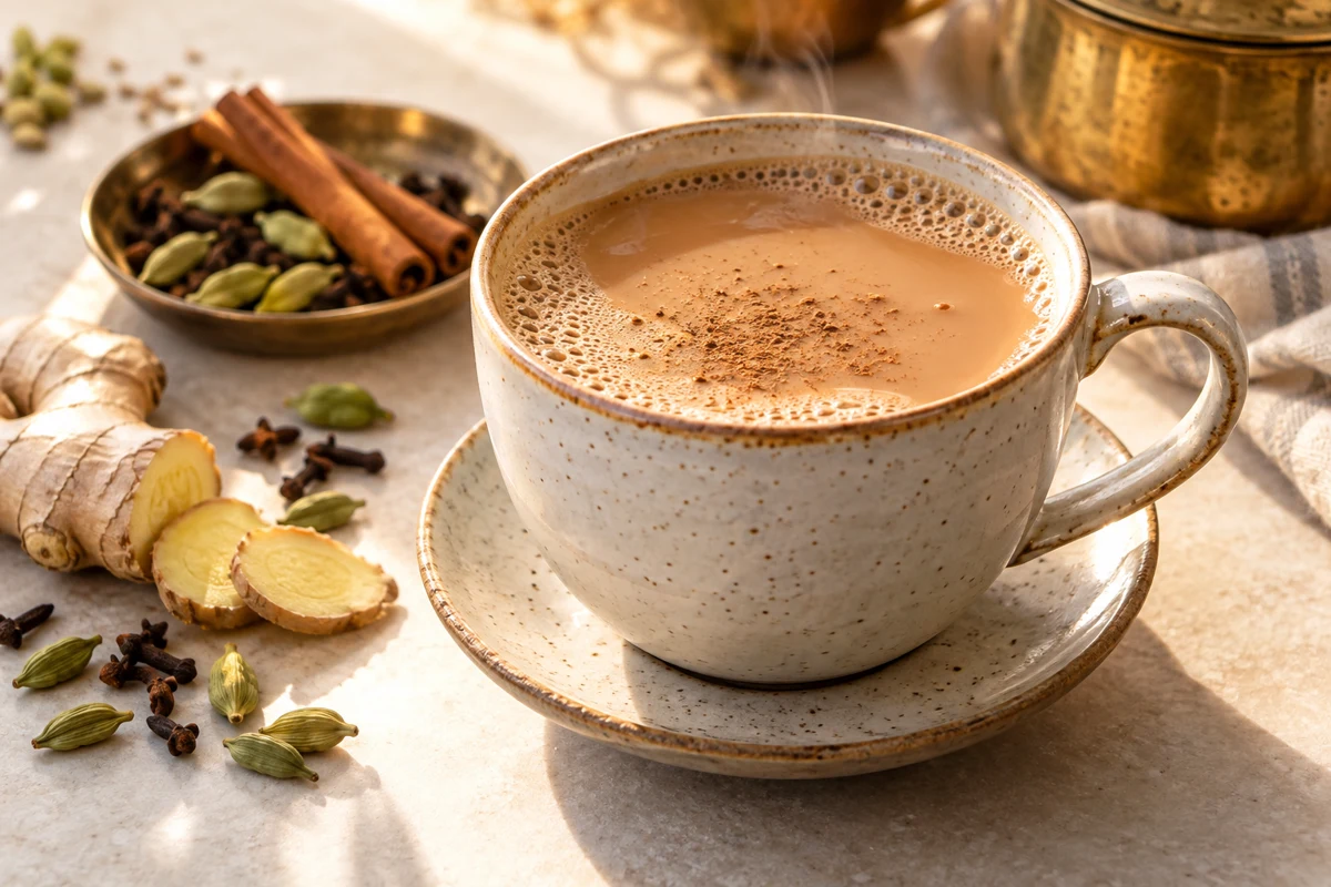Masala chai · Indian spiced milk tea