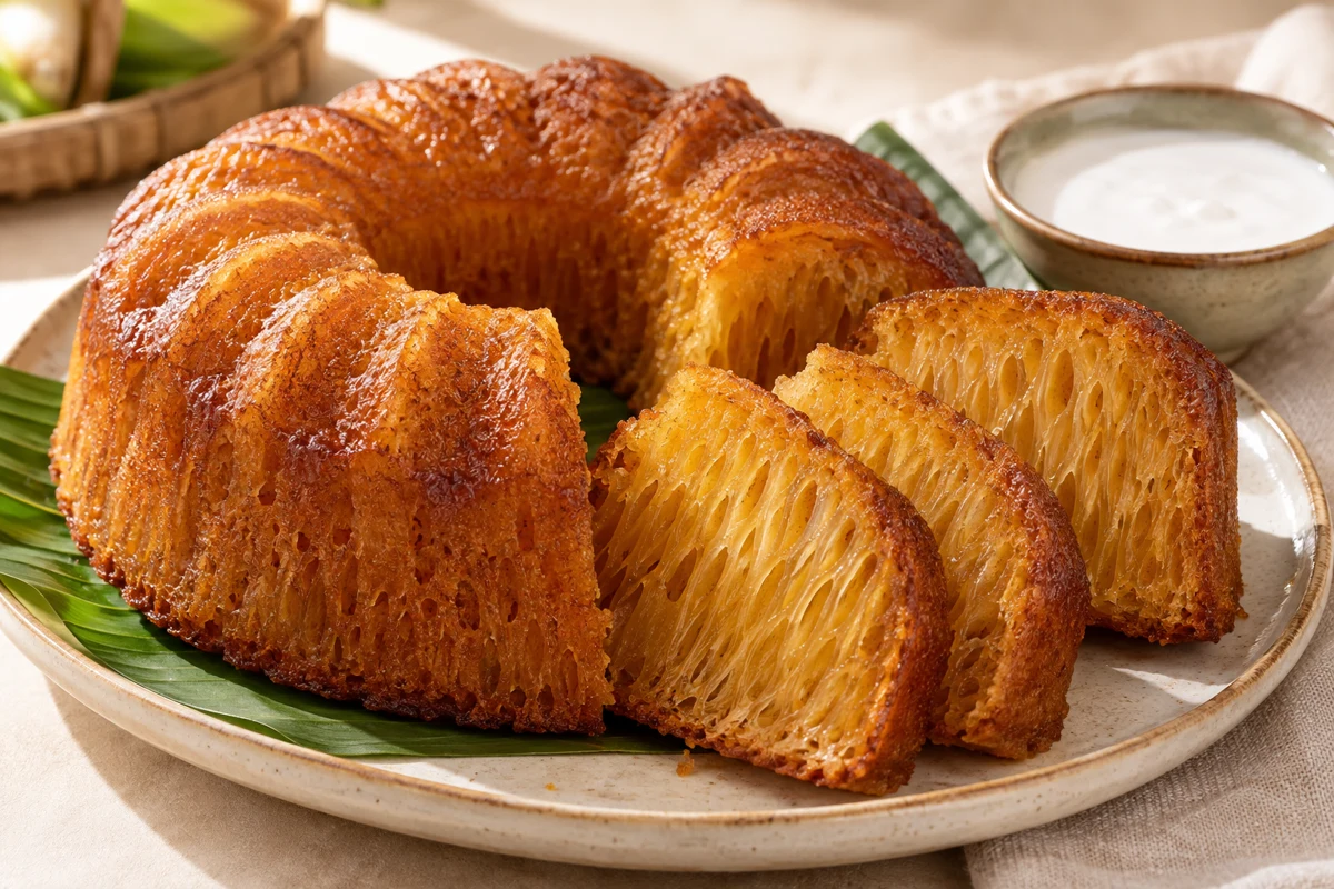 Palmyra honeycomb cake
